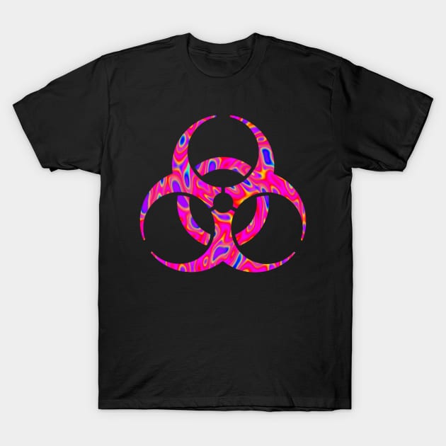 Biohazard - code pink T-Shirt by BrownWoodRobot